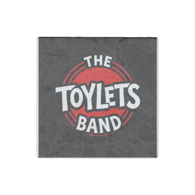THE Toylets  Stone Magnet (Front)