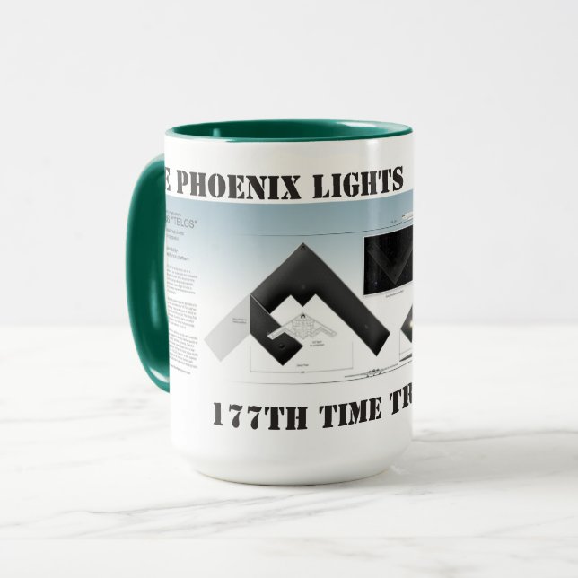 The tr-6 TELOS mug (Front Left)