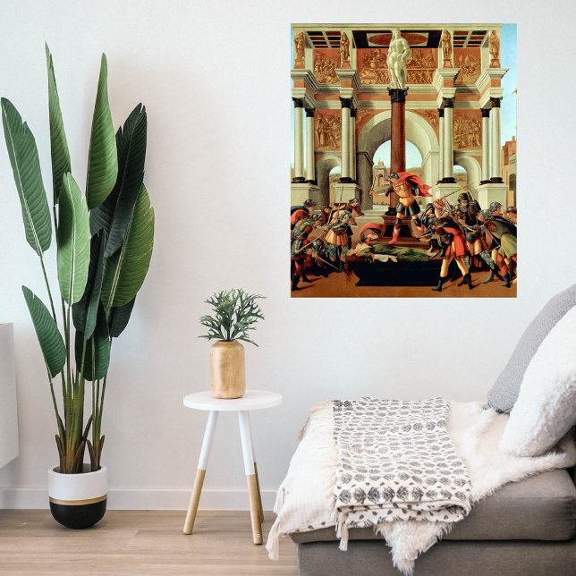 The Tragedy of Lucretia by Sandro Botticelli Poster (Creator Uploaded)
