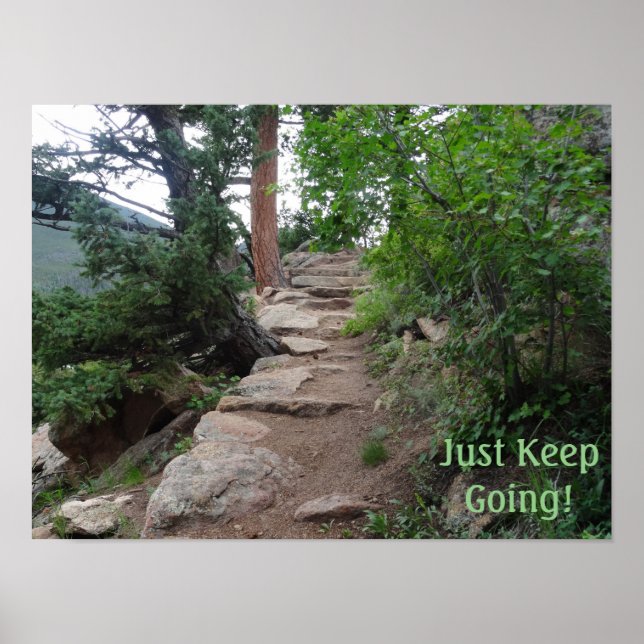 The trail less traveled. poster (Front)