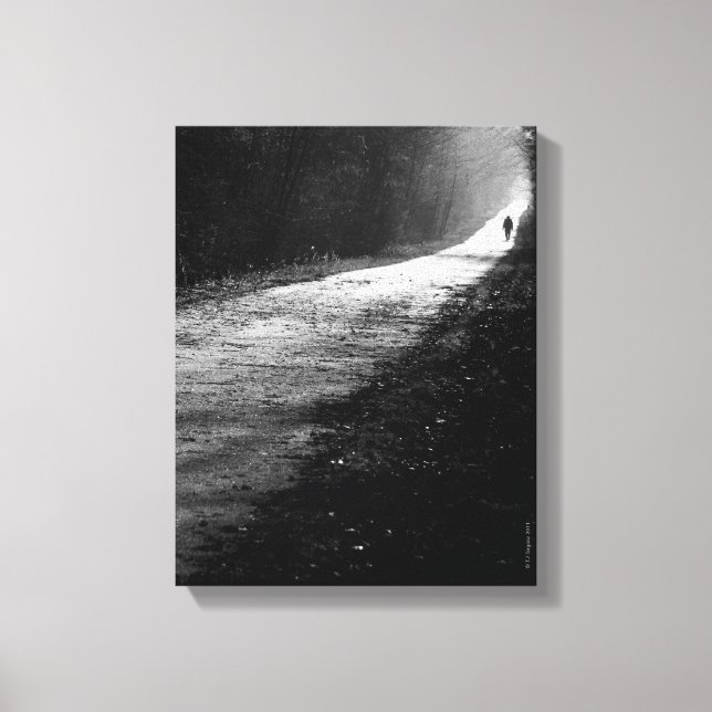 The Trail wrapped canvas Print (Front)