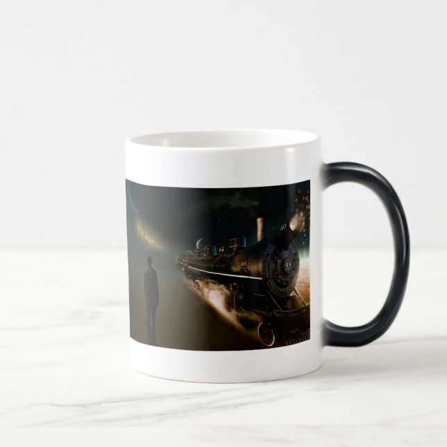 The train color morph mug  (Right)