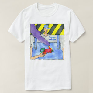 The Train Engineer Sheldon T-Shirt