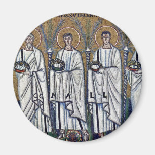 The Train Of The Holy Martyrs By Meister Von San A Magnet