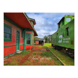 The Train Station Photo Print