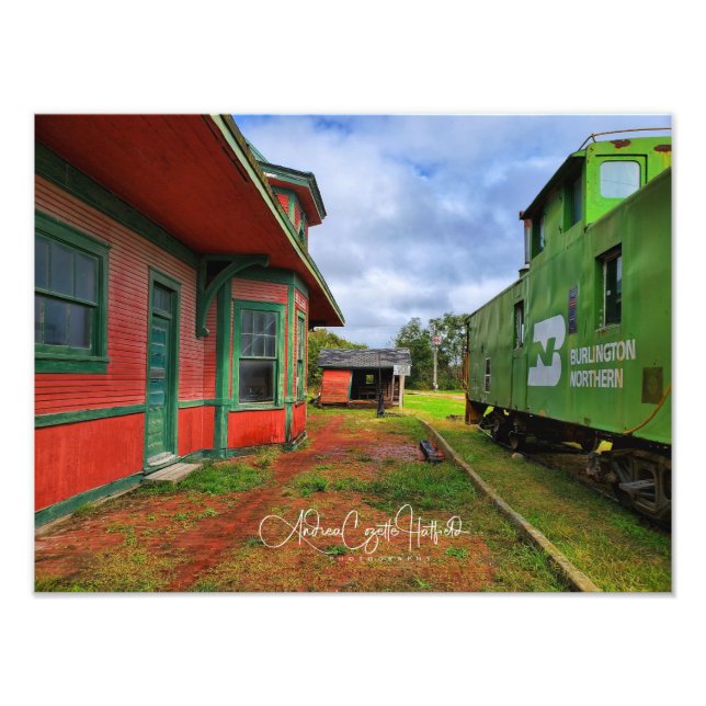 The Train Station Photo Print (Front)