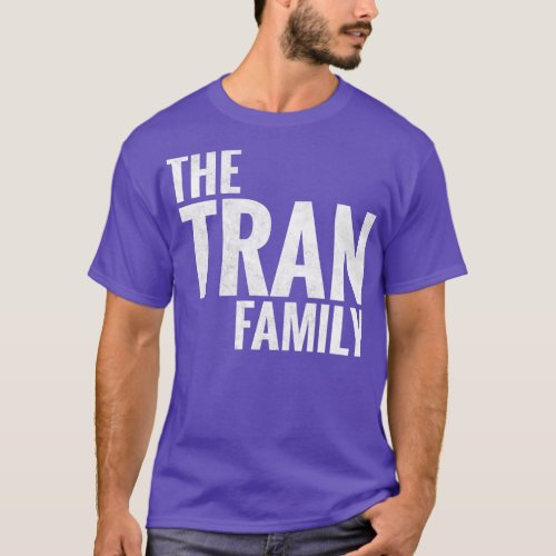 The Tran Family Tran Surname Tran Last name 1 T_Shirt