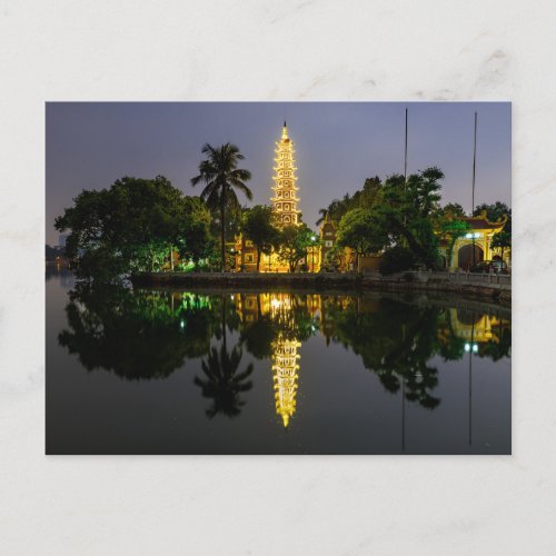 The Tran Quoc Pagode in Hanoi Postcard