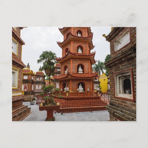 The Tran Quoc Temple in Hanoi Postcard
