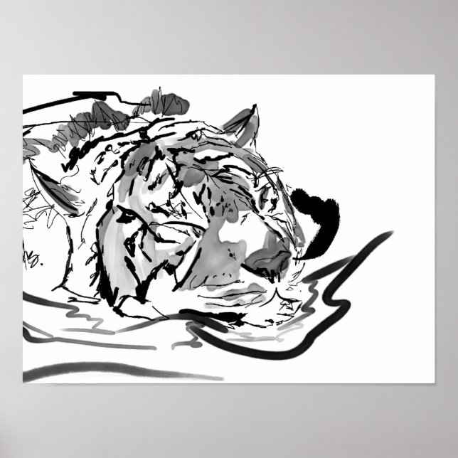 The Tranquil Tiger Poster (Front)