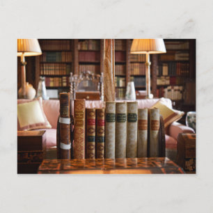 The Tranquility of the Library Postcard