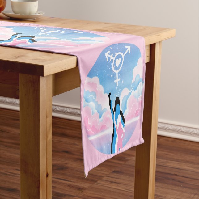 The Trans Signal Short Table Runner (In Situ)