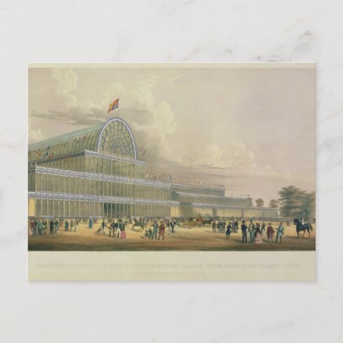 The Transept of the Crystal Palace from the Princ Postcard