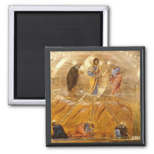 The Transfiguration Medieval Religious Fine Art Magnet