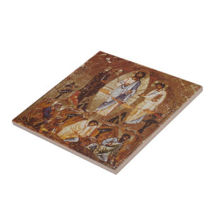 The Transfiguration of Christ Icon Ceramic Tile