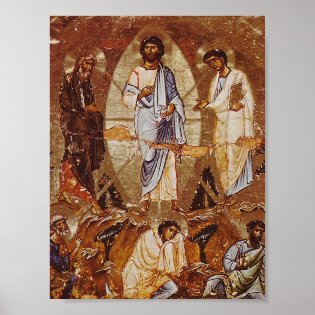 The Transfiguration of Christ Icon Poster (Front)