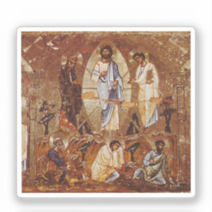 The Transfiguration of Christ Icon Sticker