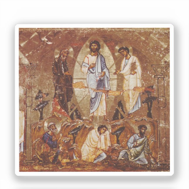 The Transfiguration of Christ Icon Sticker (Front)