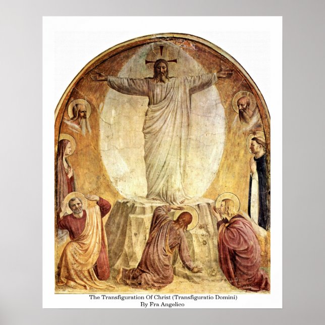 The Transfiguration Of Christ Poster (Front)