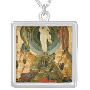 The Transfiguration of Our Lord Silver Plated Necklace