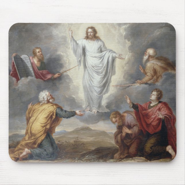 The Transfiguration (oil on copper) Mouse Pad (Front)