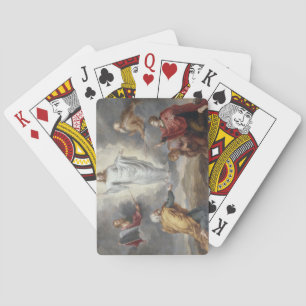 The Transfiguration (oil on copper) Poker Cards
