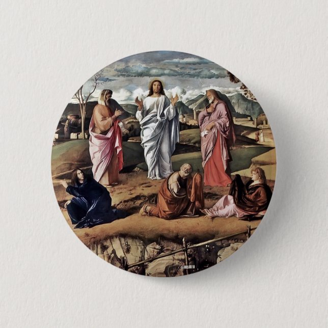 The Transfiguration Pinback Button (Front)