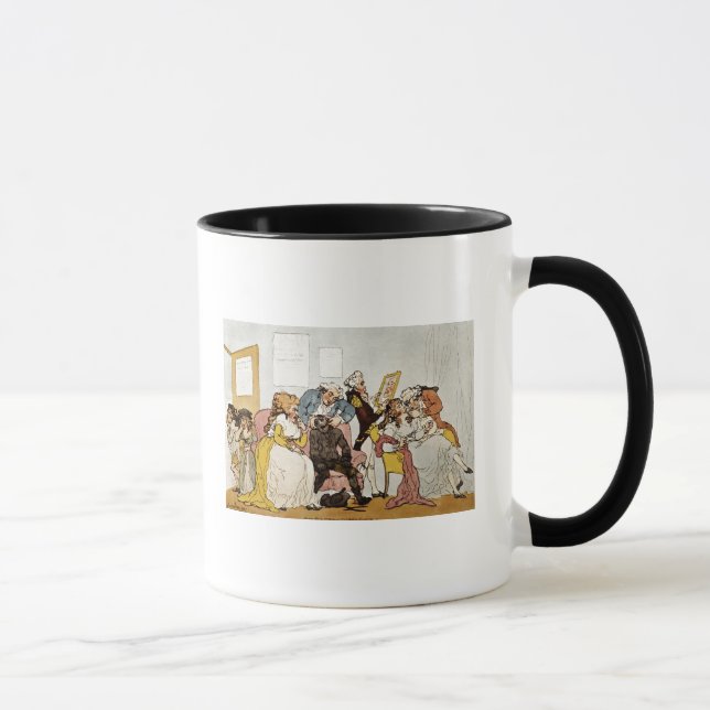 'The Transplanting of Teeth', cartoon Mug (Right)