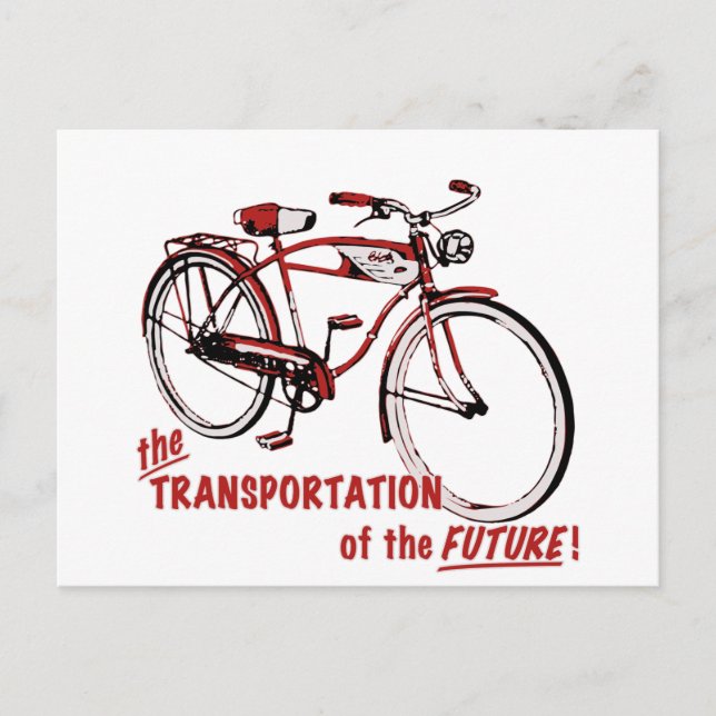 The Transportation of the Future Postcard (Front)