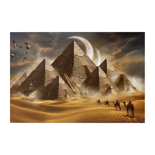 The Travel Acrylic Print (Front)