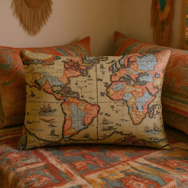 The Traveler Accent Pillow (Creator Uploaded)