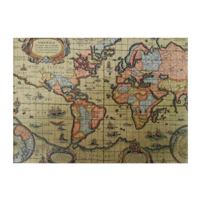 The Traveler Acrylic Print (Front)