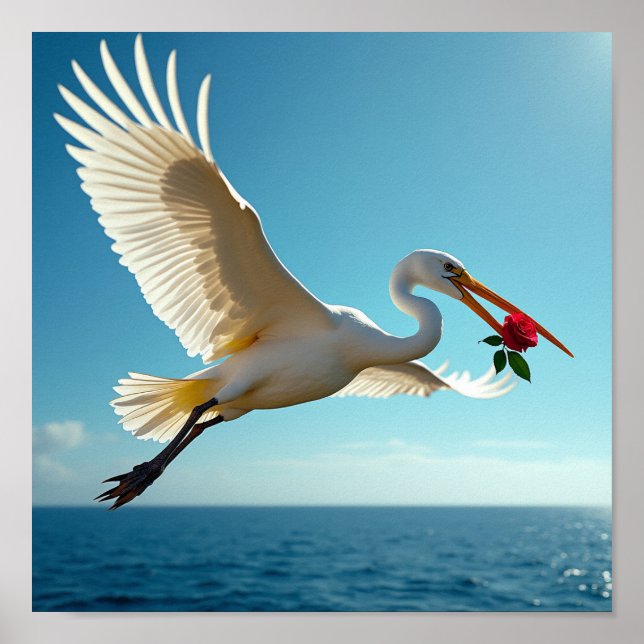 The traveling bird poster (Front)