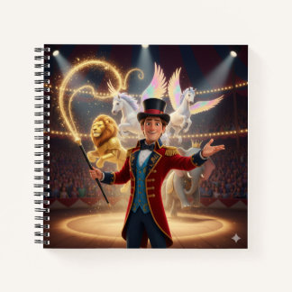 The Traveling Circus Ringmaster Notebook