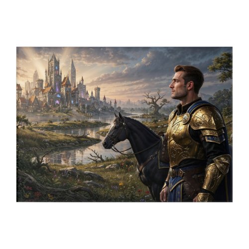 The Traveling Paladin Acrylic Print