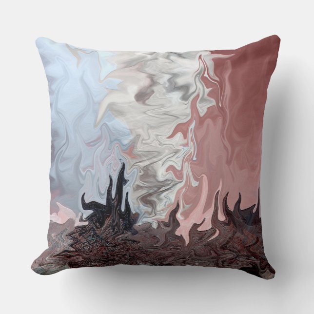The Traveling Storm..... Throw Pillow (Front)
