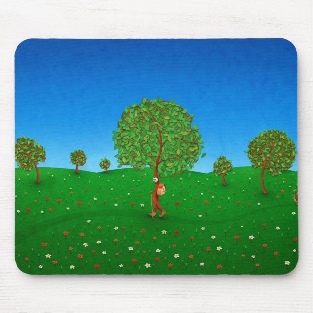 The Traveling Tree Mouse Pad (Front)