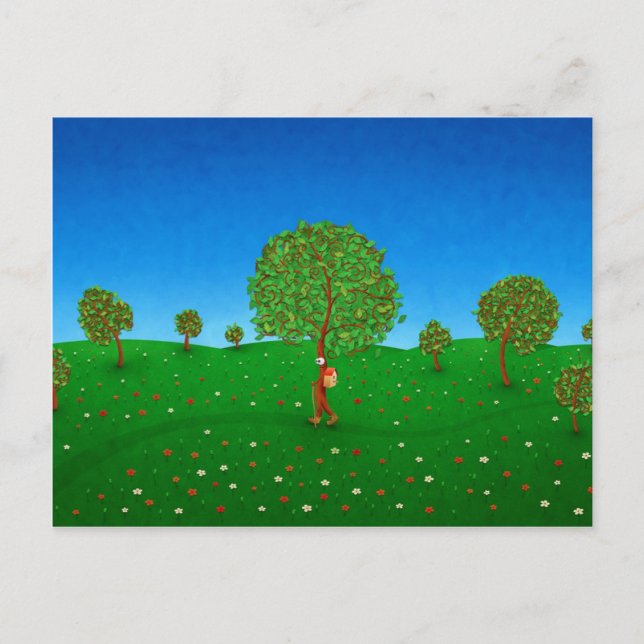 The Traveling Tree Postcard (Front)