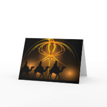 The Traveling Wise Men Card
