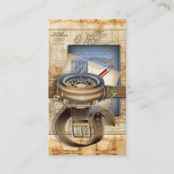 The Traveller Social Profile Card by LaBoutiqueEclectique at Zazzle