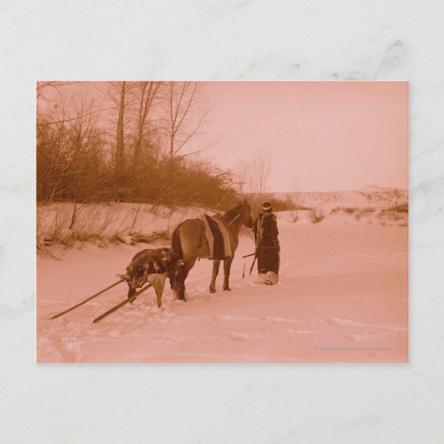 The Travois Postcard (Front)