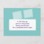 The Treasure Hunt Game - Clue #4 - Toaster Postcard