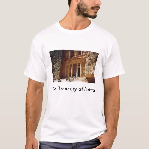 The Treasury at Petra Jordan T_Shirt