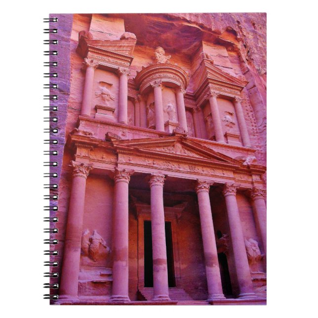 The Treasury at Petra Notebook (Front)
