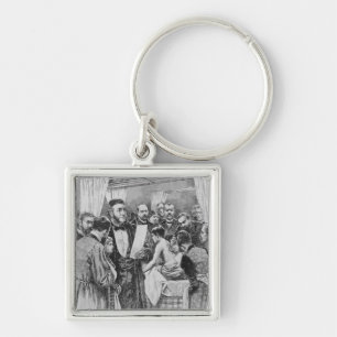 The treatment of tuberculosis keychain