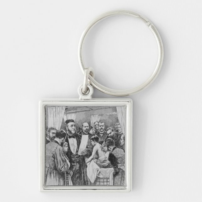 The treatment of tuberculosis keychain (Front)