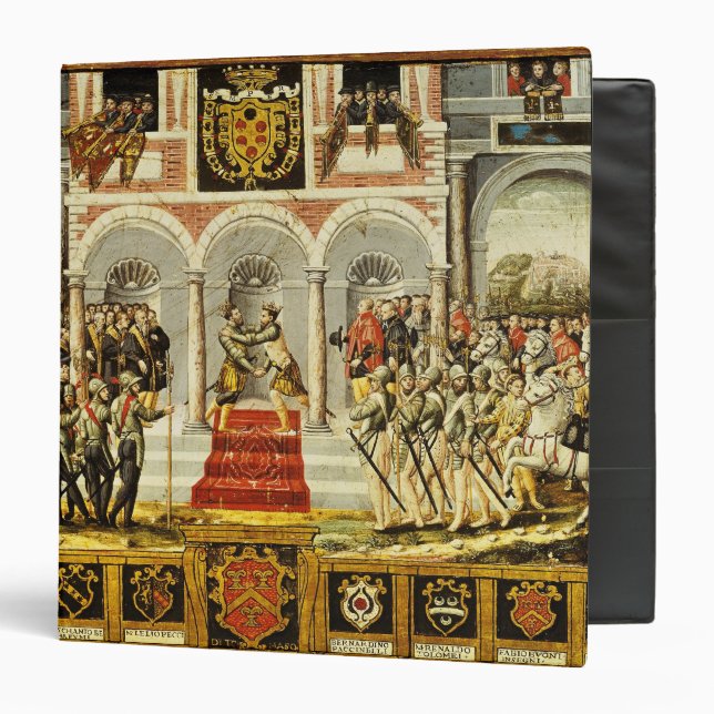 The Treaty of Cateau-Cambresis Binder (Front/Inside)