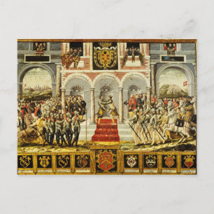 The Treaty of Cateau-Cambresis Postcard