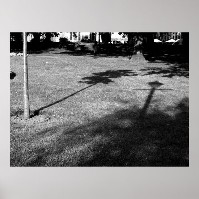 The Tree and the Lamppost were Friends Poster (Front)