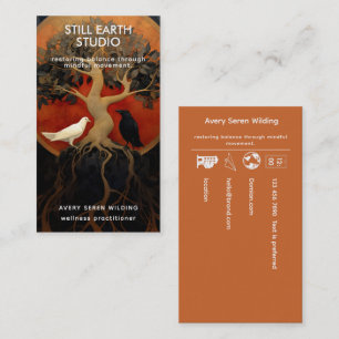 The Tree Between Worlds Tree of Life R&B Business Card